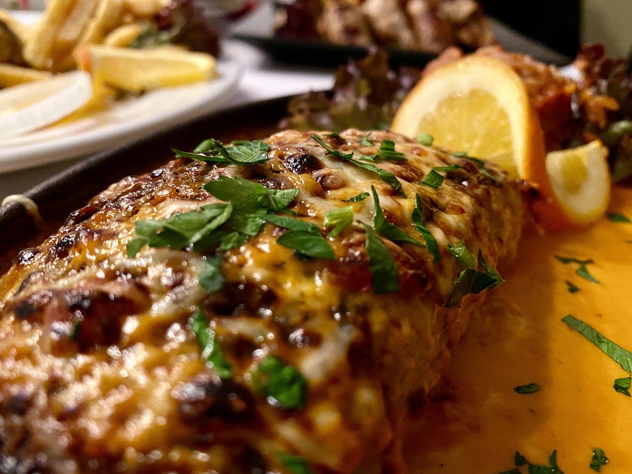 Professional Greek restaurant ambiance