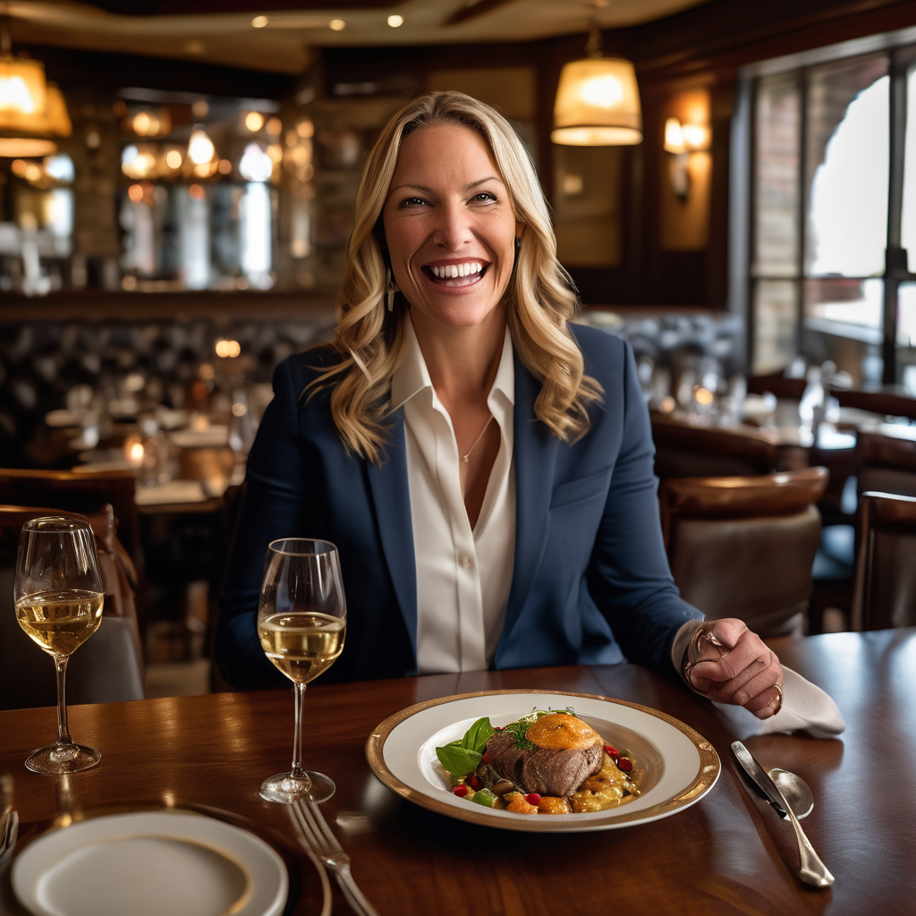 Content specialist documenting quality dining experiences